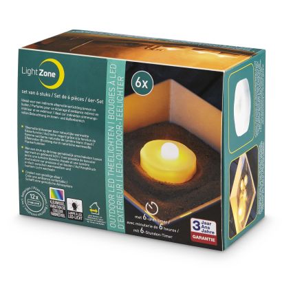 Bougies chauffe-plat LED