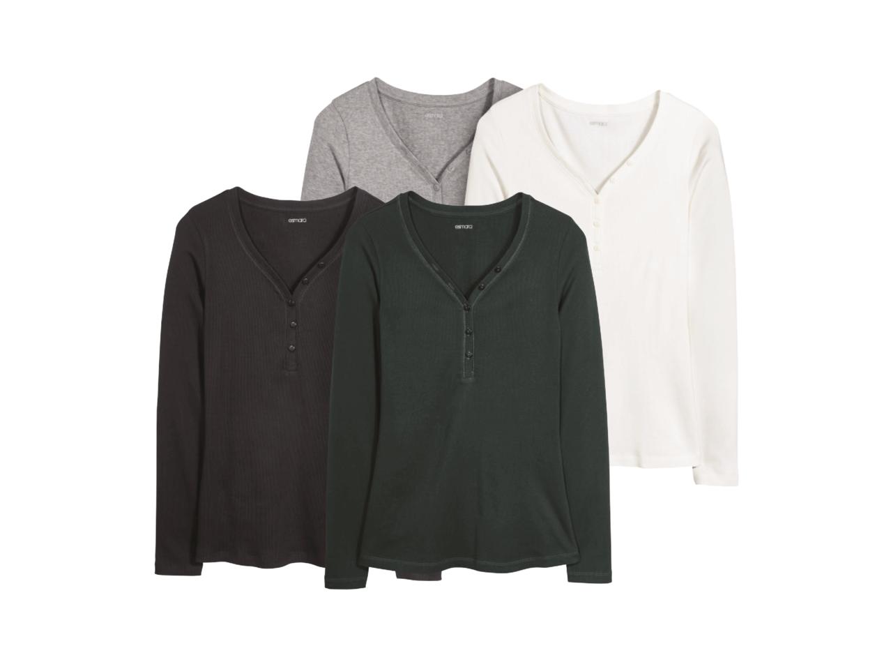 ESMARA Ladies' Ribbed Tops