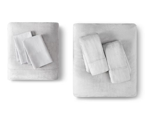 Huntington Home Velvet Plush Sheet Set