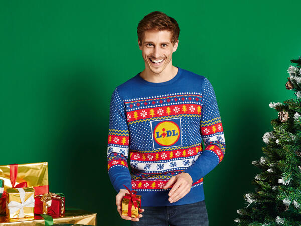 Men's Christmas Jumper "Lidl"