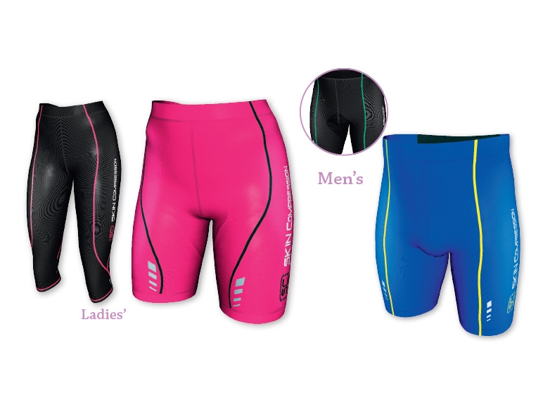 Crivit(R) Ladies' or Men's Skin Compression Performance Shorts