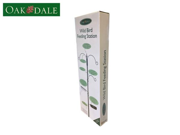 Oakdale Wild Bird Feeding Station - Brown