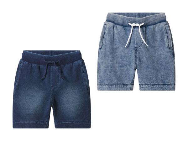 Sweatshorts denim-look