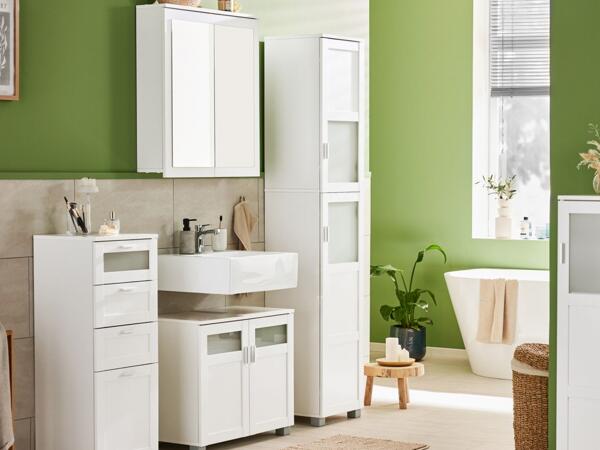 Badmöbel Serie Hochschrank