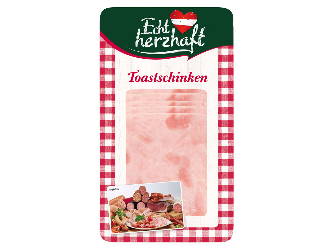 ECHT HERZHAFT Toastschinken