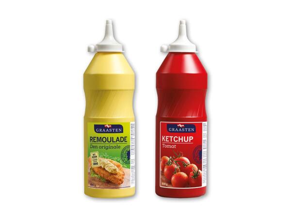 Graasten remoulade eller ketchup