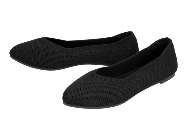 Ladies' Black Ballet Pumps