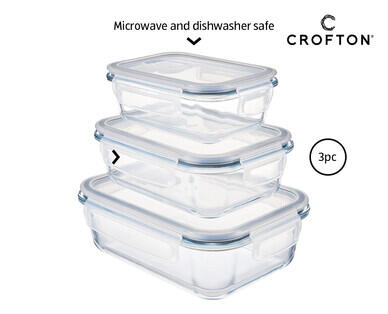 Glass Storage Containers 3pc
