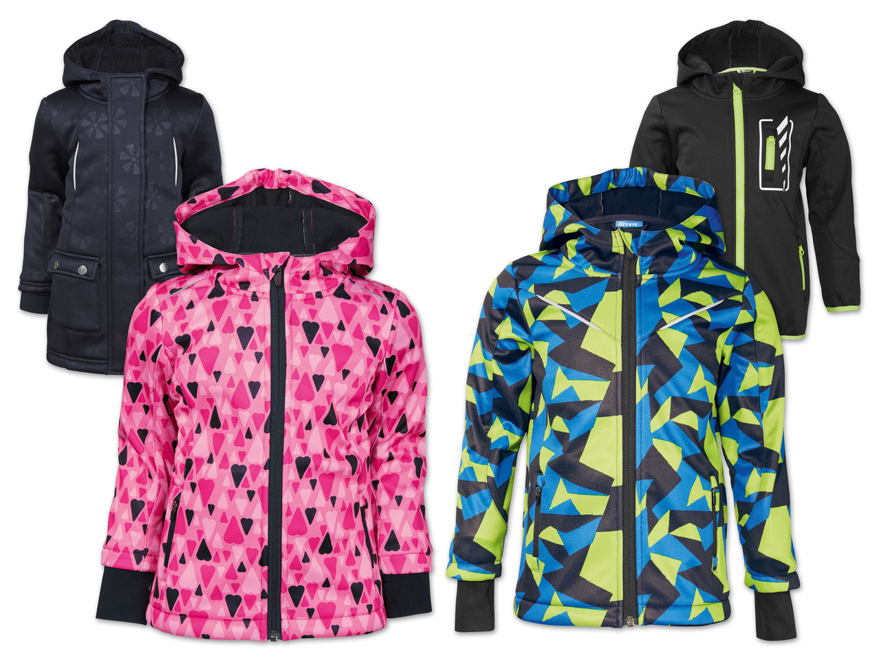 CRIVIT(R) Kleinkinder Softshelljacke1