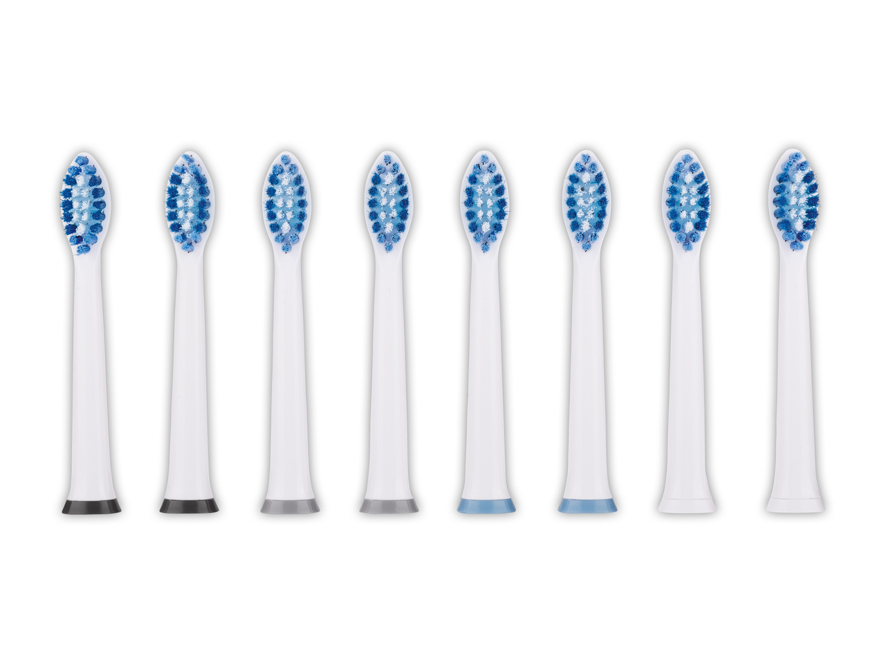 Brossettes de rechange pour brosse à dents à ultrasons, lot de 8