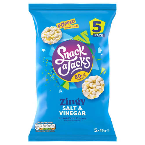Salt & Vinegar Rice Snacks