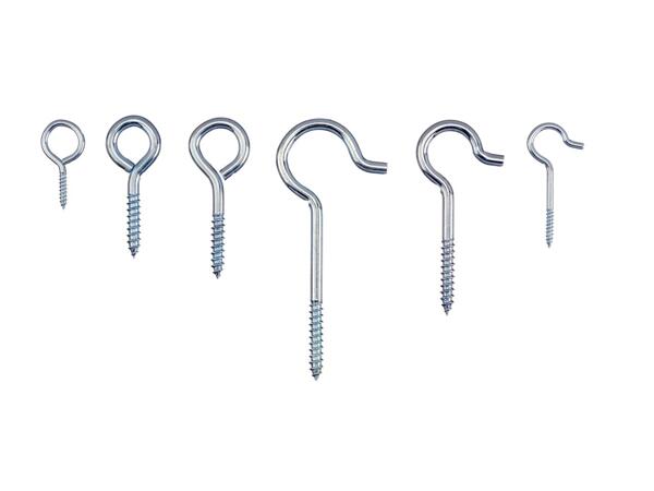 Parkside Assorted Hooks & Eyes - 151 Pieces