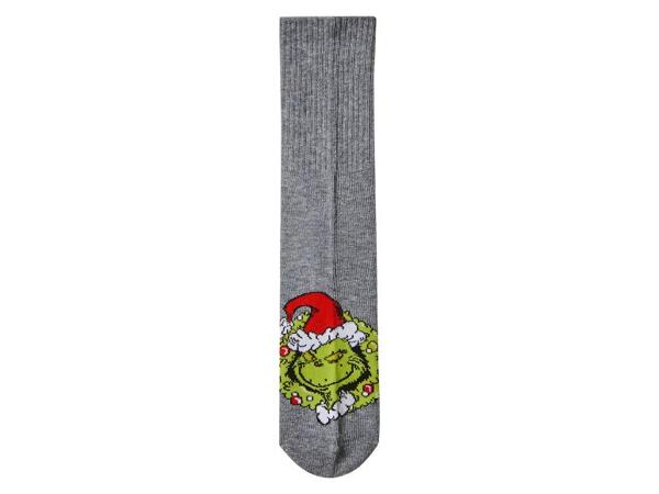 Dámské / Pánské ponožky Grinch, 3 páry