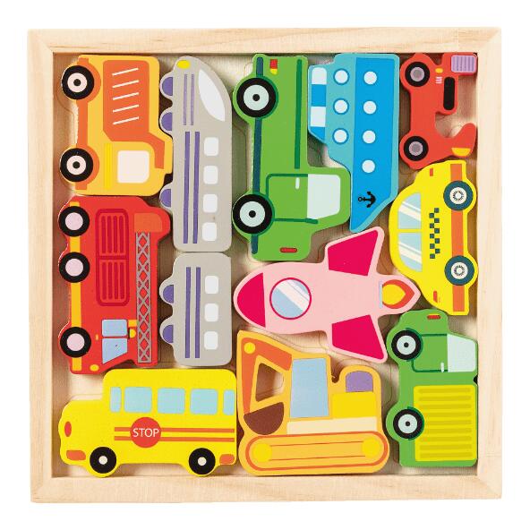 PLAYLAND(R) 				Puzzle en bois