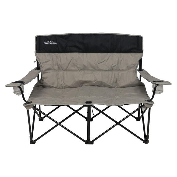 Adventuridge Gray Foldable Camping Loveseat