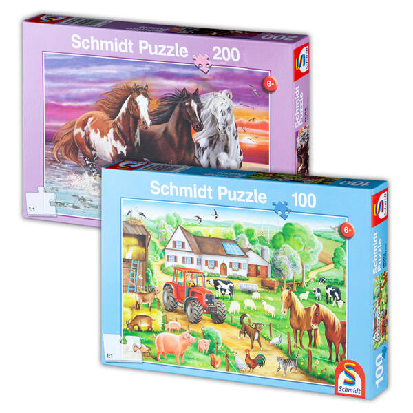 "Bring mich mit"-Puzzle