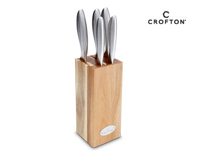 5 Piece Knife Set with Block