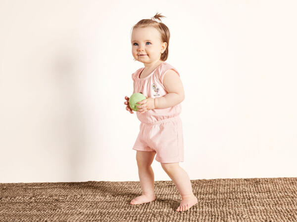 lupilu(R) Baby Jumpsuit, aus reiner Bio-Baumwolle