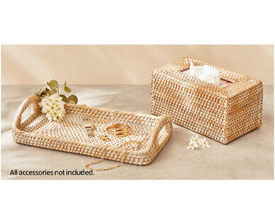 Tissue Box Holder or Accessory Tray