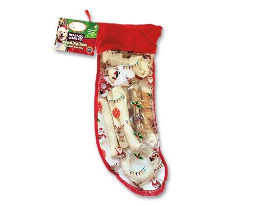 Heart to Tail Holiday Rawhide Stocking