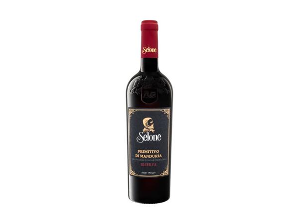 Primitivo Manduria Reserva, Italian