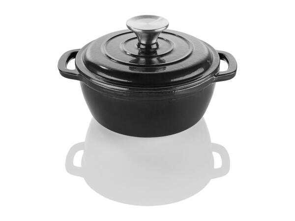 Livarno Home 1.3L Cast Iron Casserole Dish