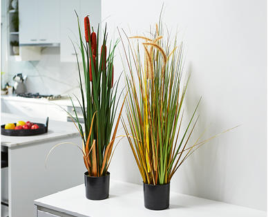 Decorative Faux Grass Plant