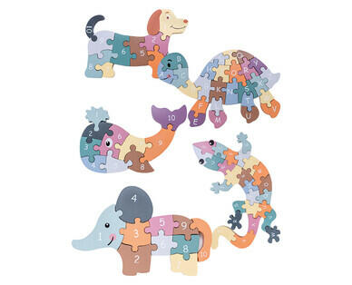 TOYLINO
PUZZLE EN BOIS EN FORME D'ANIMAL