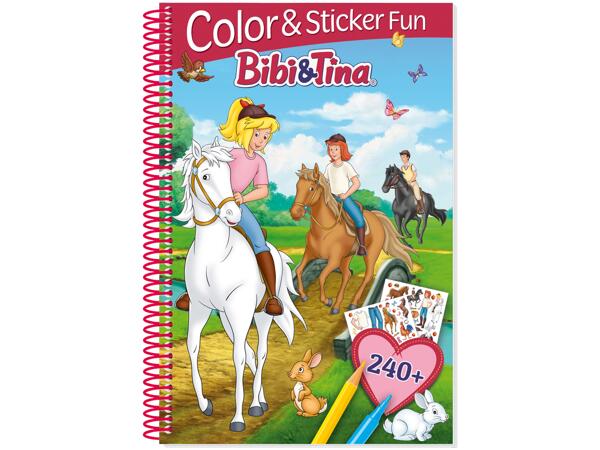 Colouring & Sticker Book