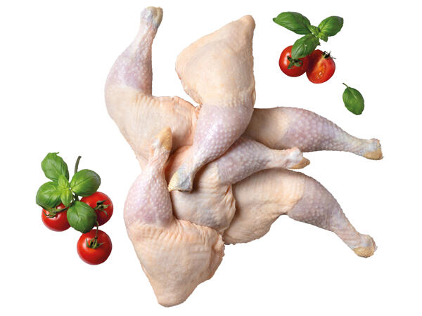 Frische Hendlschenkel