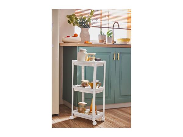 Livarno Home Storage Trolley - White