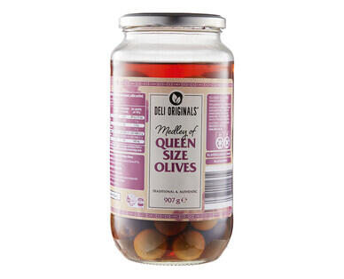 Deli Originals Queen Olives 907g