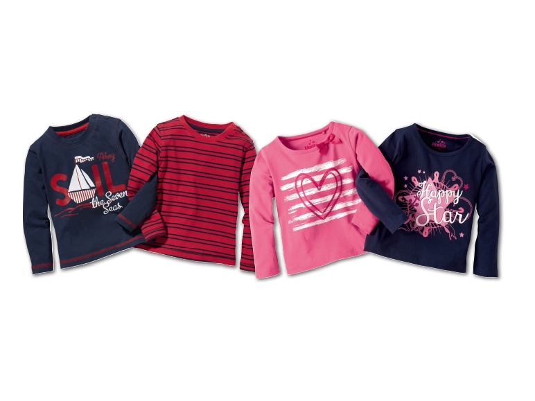 T-shirt met lange mouwen voor kleuters