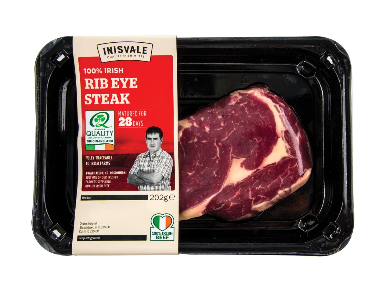 INISVALE Single Serve Rib Eye/ Striploin Steak