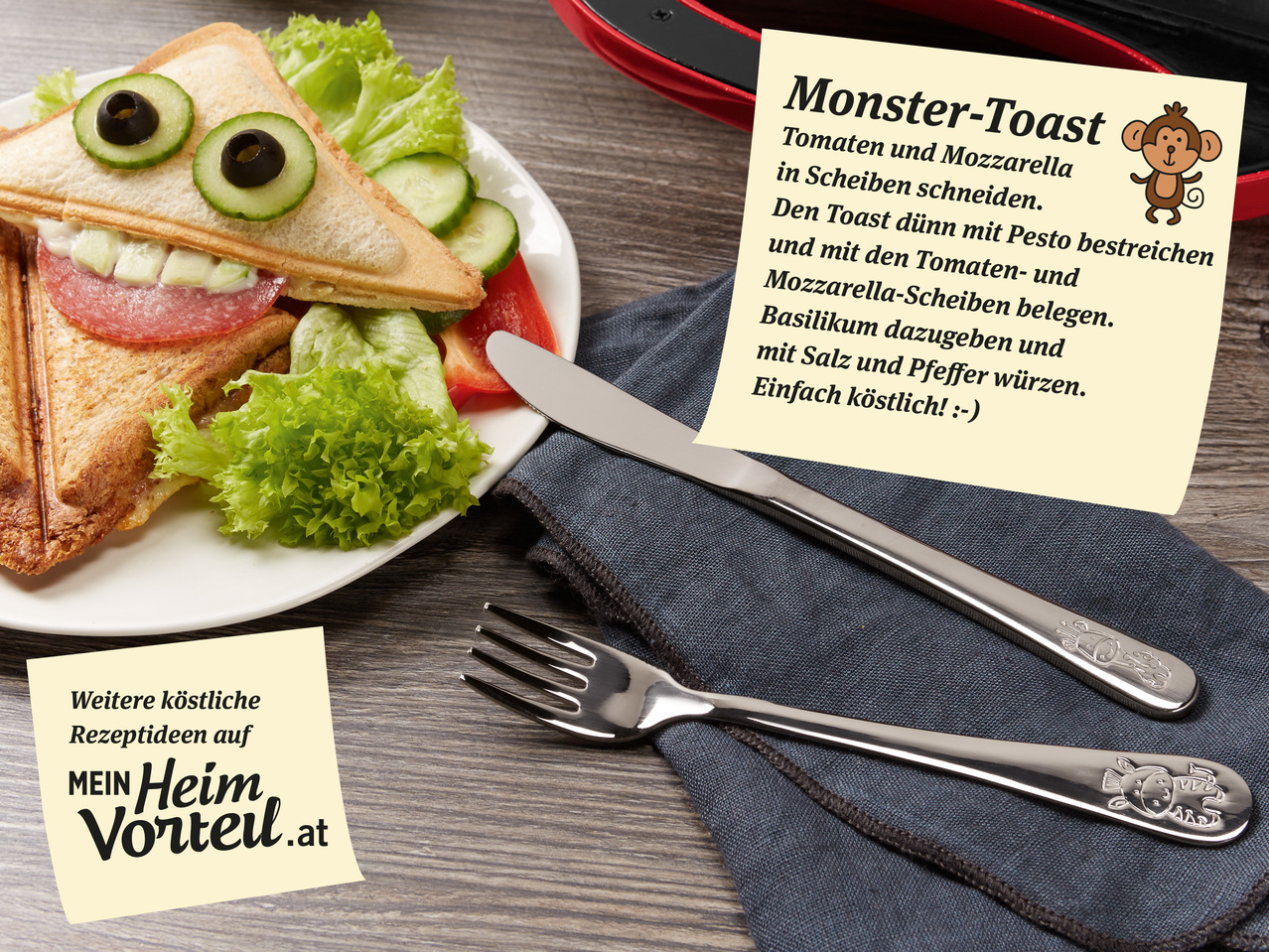 ERNESTO(R) Kinderbesteck, 4-teilig