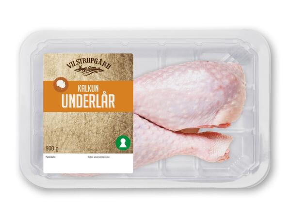 VILSTRUPGÅRD Kalkunoverlår, kalkununderlår eller kalkunschnitzler af brystfilet