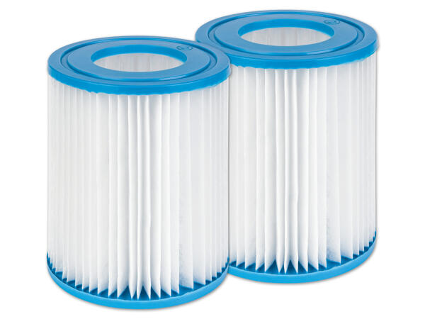 Filterkartuschen für Poolfilterpumpen, 2 Stück