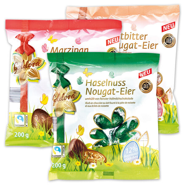 Edel-Nougat-Eier