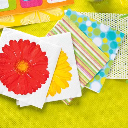 Mini serviettes, 20 pcs