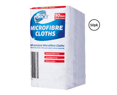 Microfibre Cloths 50pk