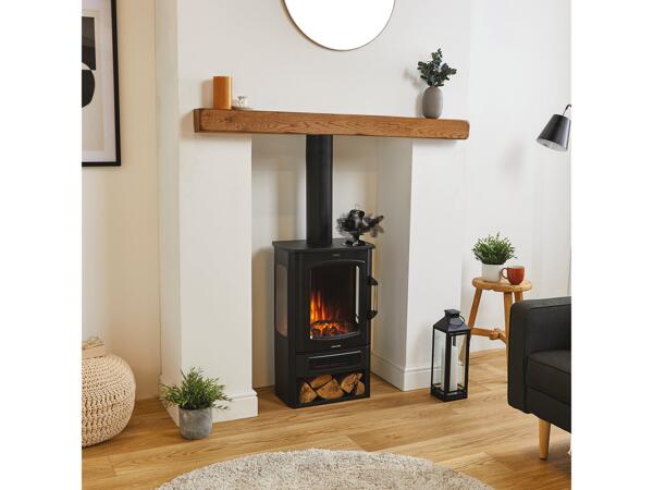 6 Blade Double Stove Fan