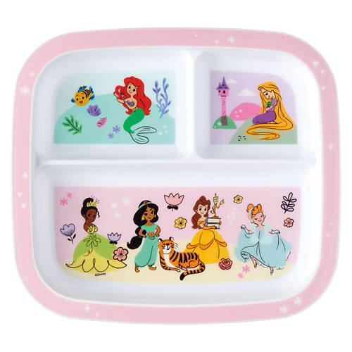 Princess Character Divided Plate