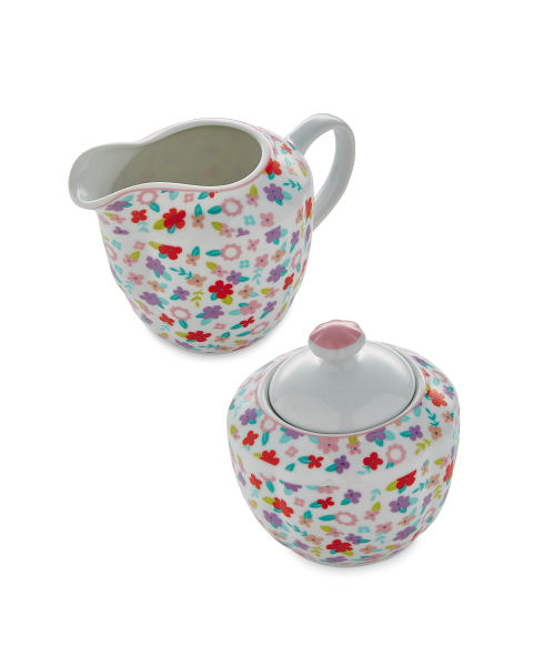 Bright  Milk Jar & Sugar Pot Set