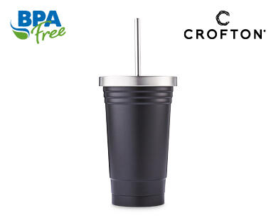 Insulated Smoothie Tumbler with Straw