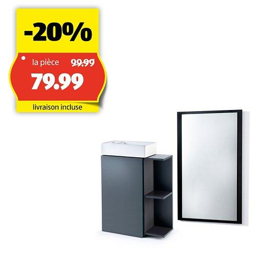 LIVING STYLE Rangement pour salle de bain, 2190021