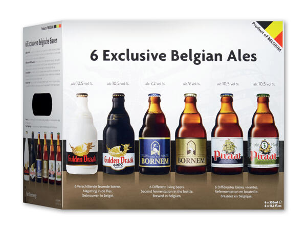 Belgiske specialøl i gaveæske