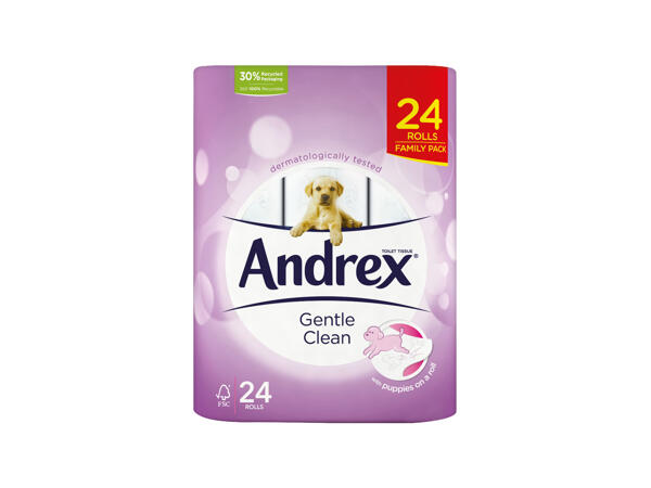 Andrex Gentle Clean Toilet Tissue