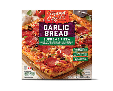 Mama Cozzi's Garlic Bread Pizza