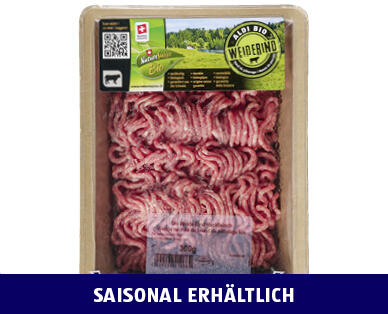 NATURE SUISSE BIO 
 ALDI BIO WEIDE RIND HACKFLEISCH