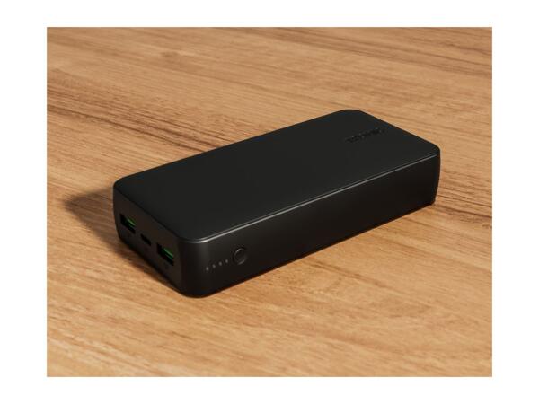Tronic Black 20,000mAh Power Bank